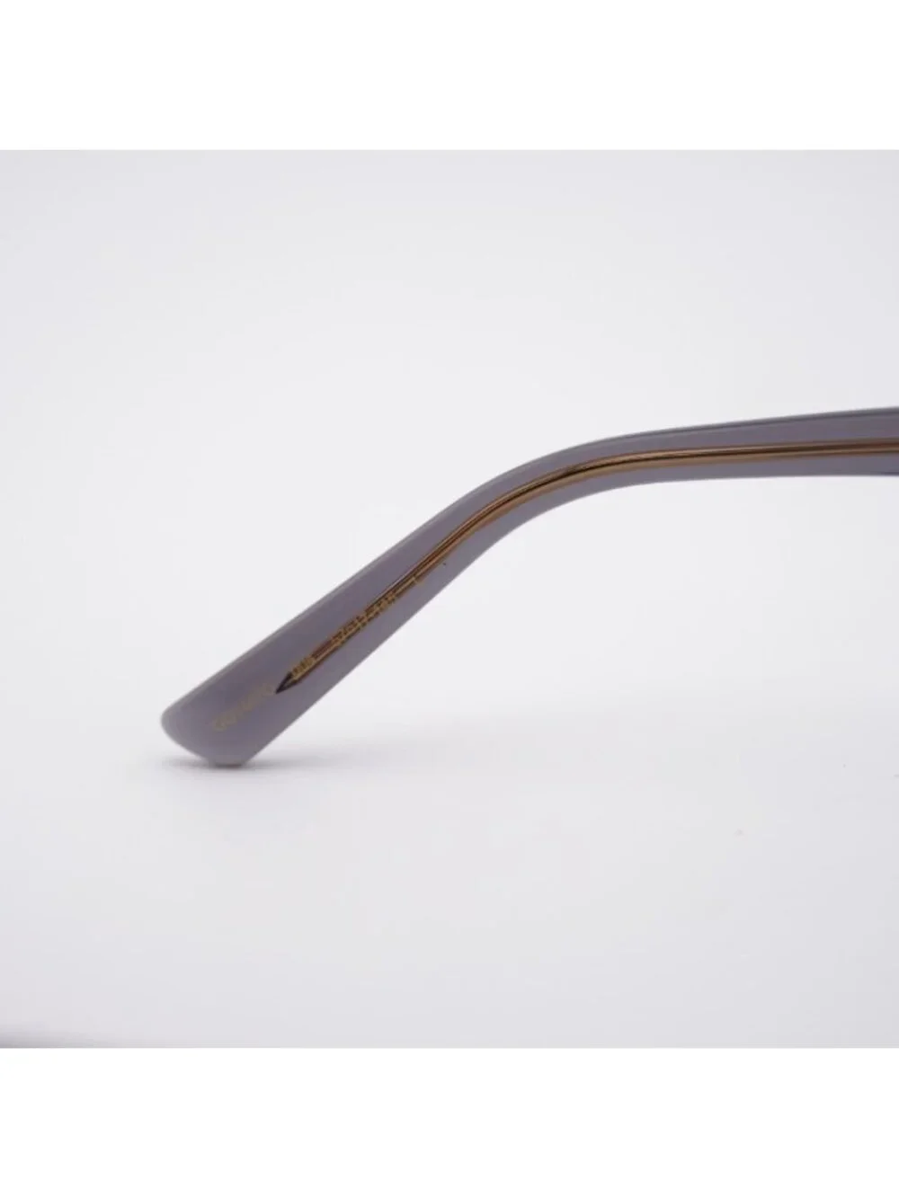 Gucci GG1447O 004 Eyeglasses Transparent Grey 57mm Rectangle Frame